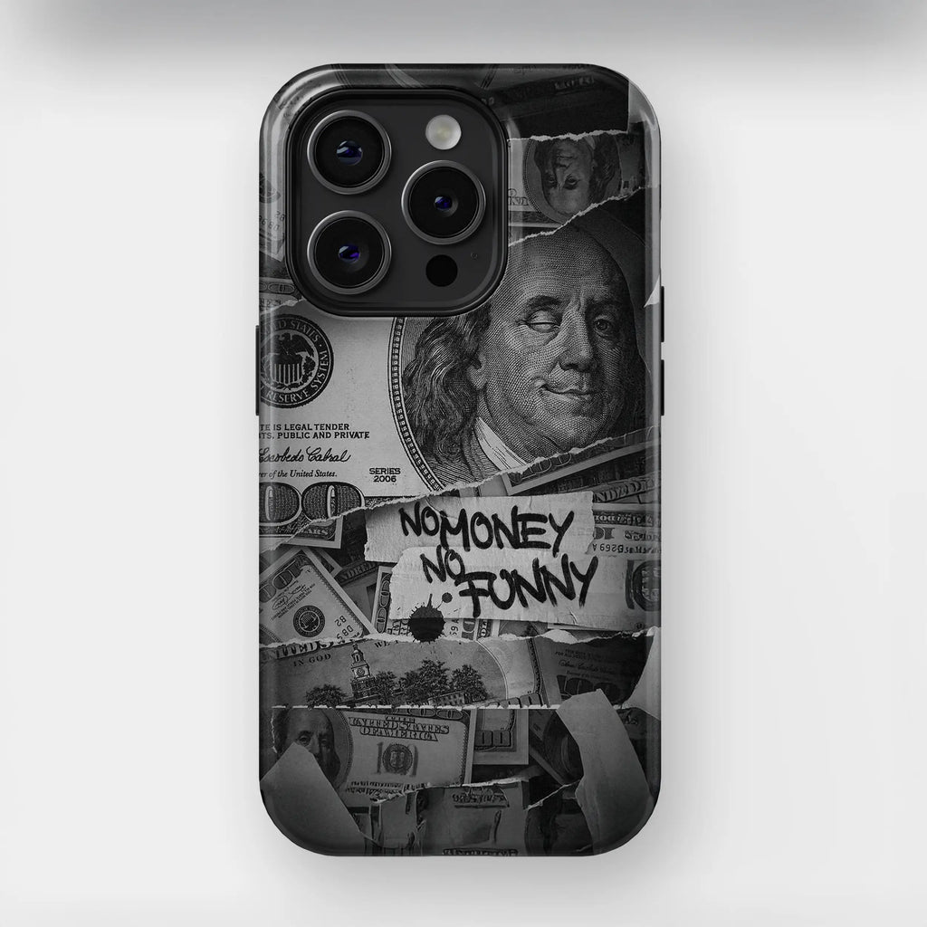 No Money No Funny - iPhone Tough Case - Fast shipping - Made in Europe