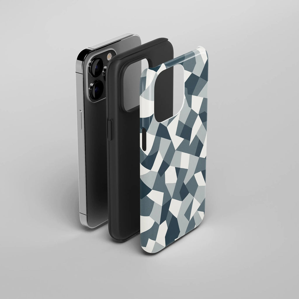 White Camouflage - iPhone Tough Case - Fast shipping - Made in Europe